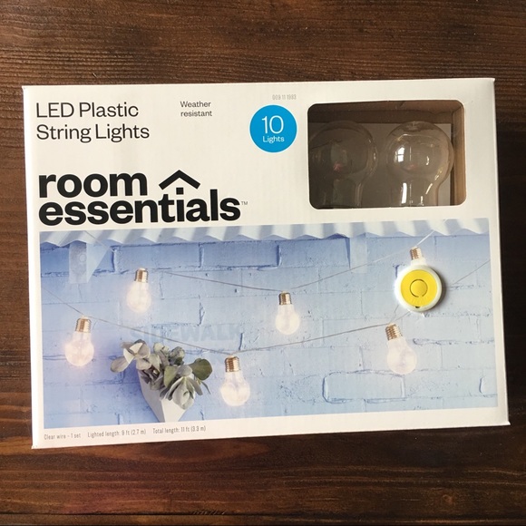 New Room Essentials Led String Lights Nwt
